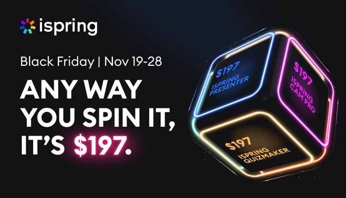 iSpring’s Black Friday Sales 2022