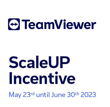 ScaleUP and register TeamViewer partner deals with extra benefits
